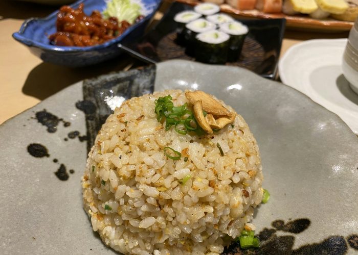 Garlic fried rice